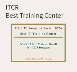 ITCR Performance Award 2024 als Best IT Training Center