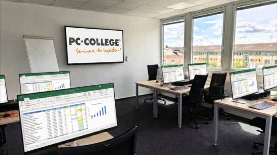 Einer unserer modern eingerichteten Schulungsräume.